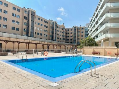 Swimming pool of Flat to rent in Cuarte de Huerva  with Air Conditioner, Heating and Parquet flooring