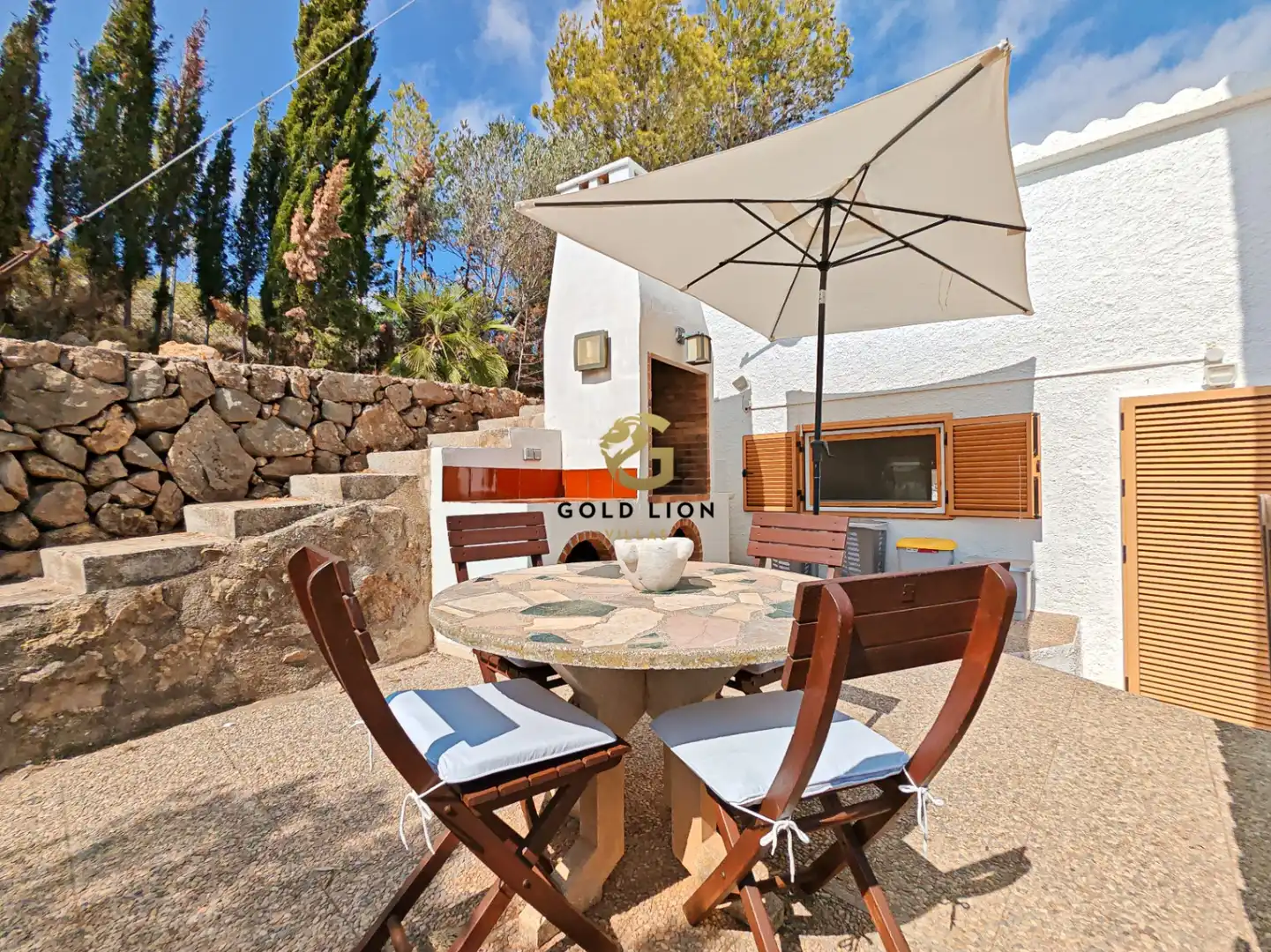 Garden of Houses for sale in Dénia  with Air Conditioner, Heating and Private garden