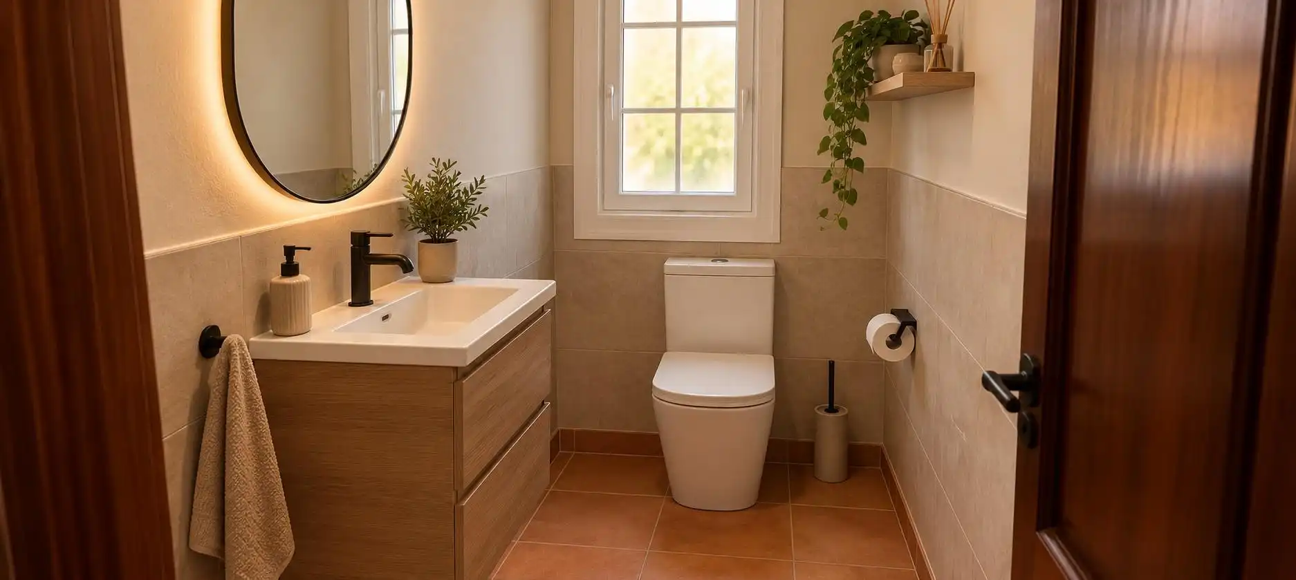 Baño de Casa adosada en venta en La Envía