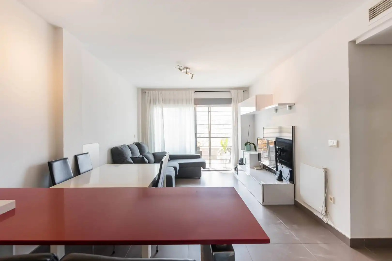 Wohnzimmer von Wohnung zum Verkauf in Murcia mit Klimaanlage, Heizung und Terrasse
