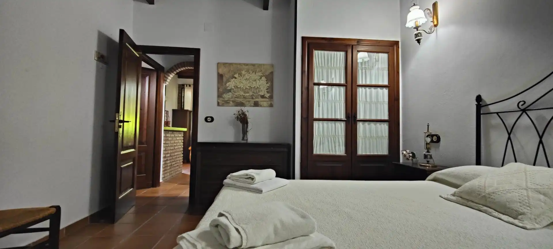 Dormitori de Finca rústica en venda en La Lapa amb Aire condicionat, Jardí privat i Terrassa