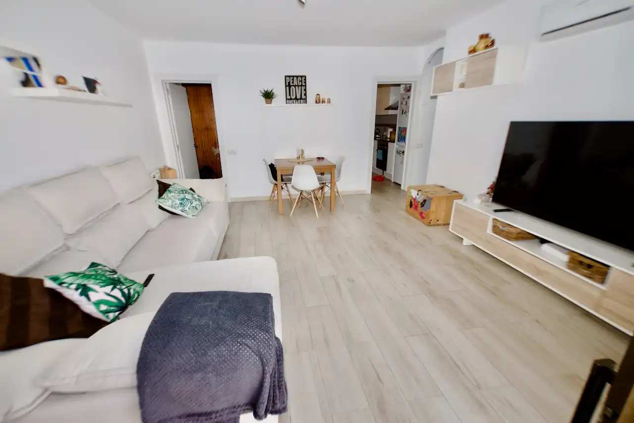 Wohnzimmer von Wohnung zum Verkauf in Terrassa mit Klimaanlage, Heizung und Parkett