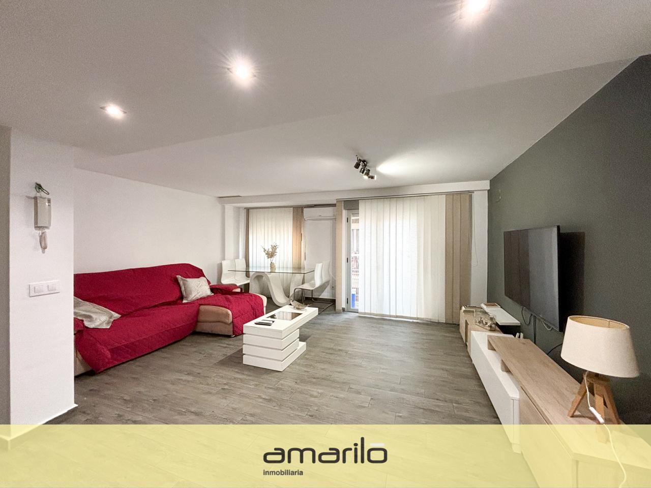 Sala d'estar de Pis en venda en Silla amb Aire condicionat, Calefacció i Terrassa