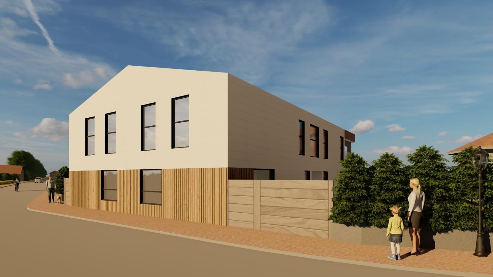 Vista exterior de Casa adosada en venda en Vitoria - Gasteiz amb Terrassa