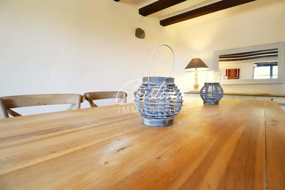 Esszimmer von Country house zum Verkauf in Santa Cristina d'Aro mit Heizung, Privatgarten und Schwimmbad