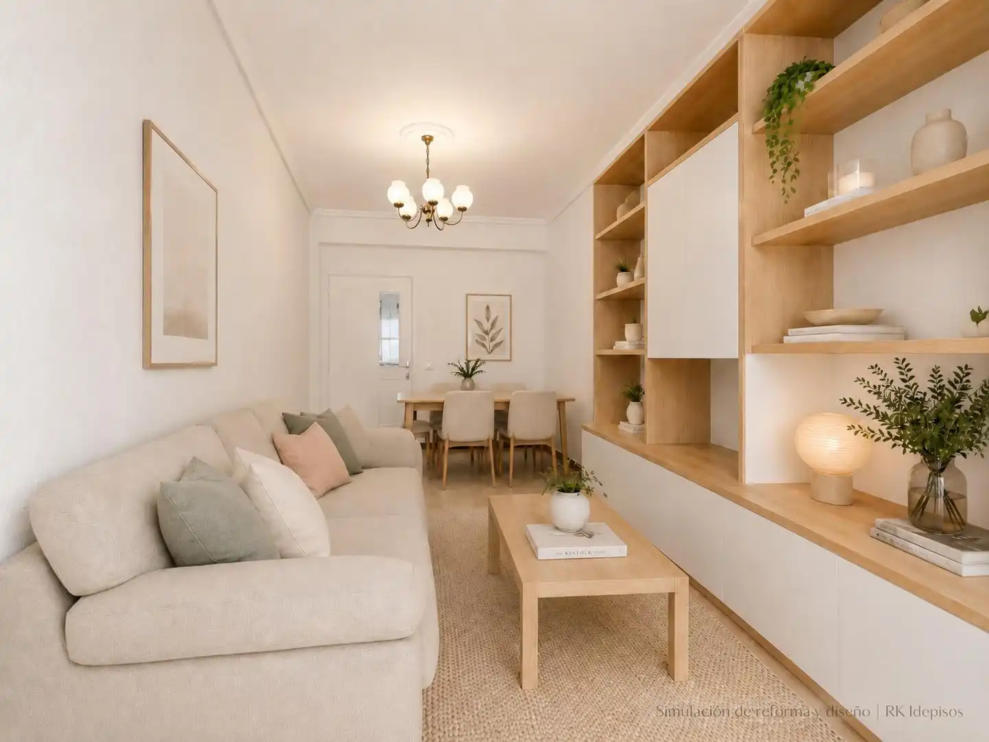 Sala de estar de Piso en venta en Santander