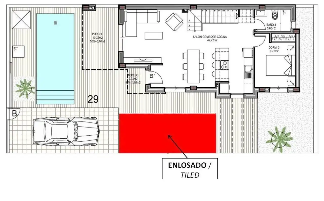 Chalet con terraza en venta en Calle Milan, imagen 68