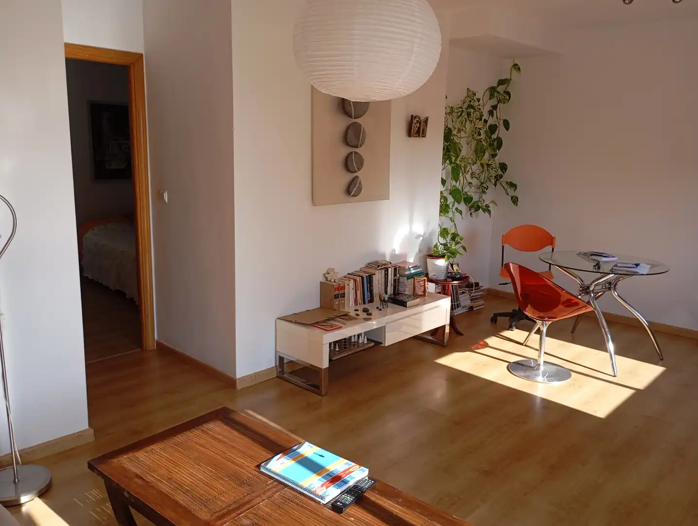 Sala d'estar de Àtic en venda en Churriana de la Vega amb Calefacció, Terrassa i Moblat