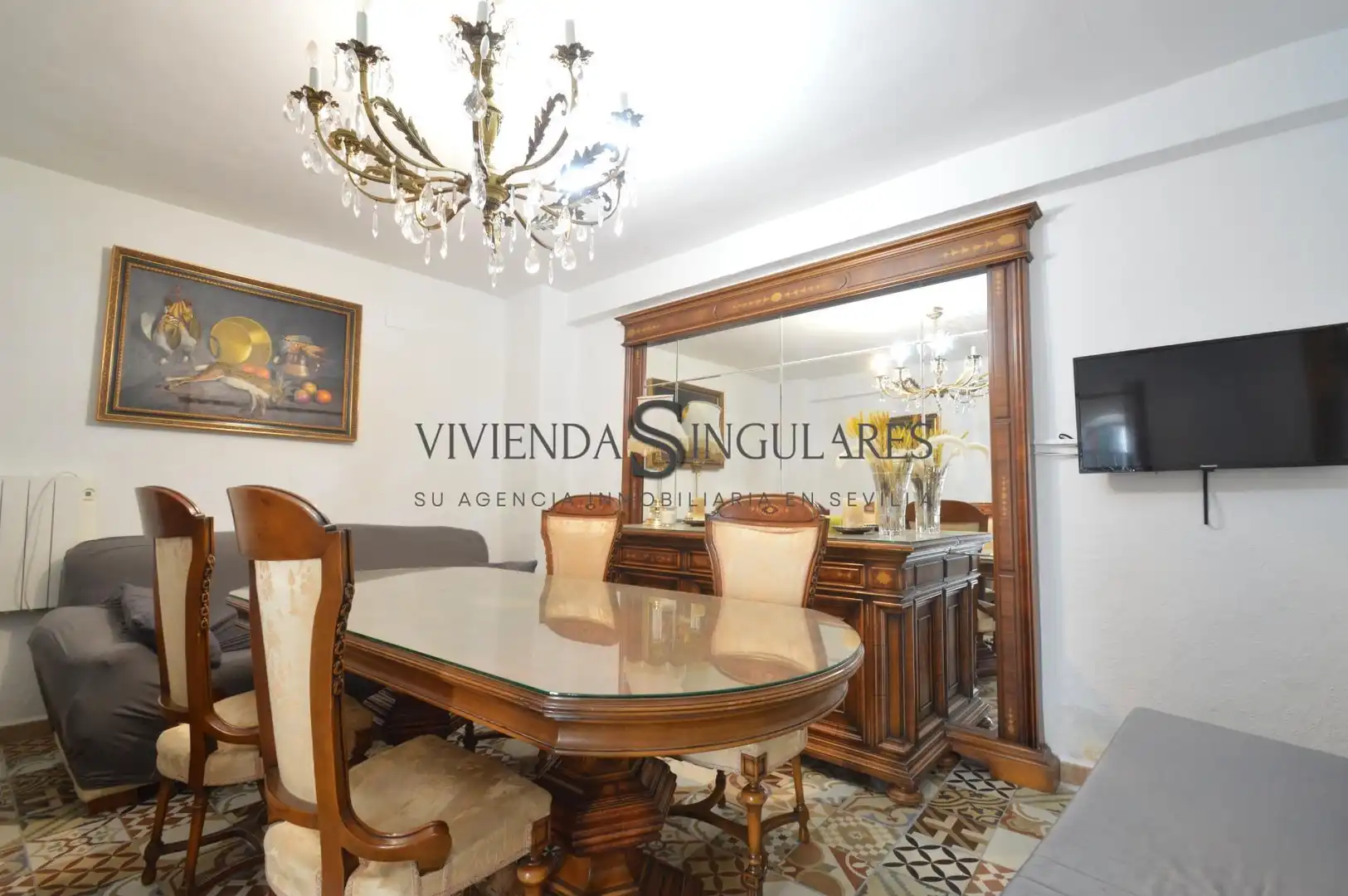 Comedor de Casa adosada en venta en Cazalla de la Sierra con Aire acondicionado, Calefacción y Terraza