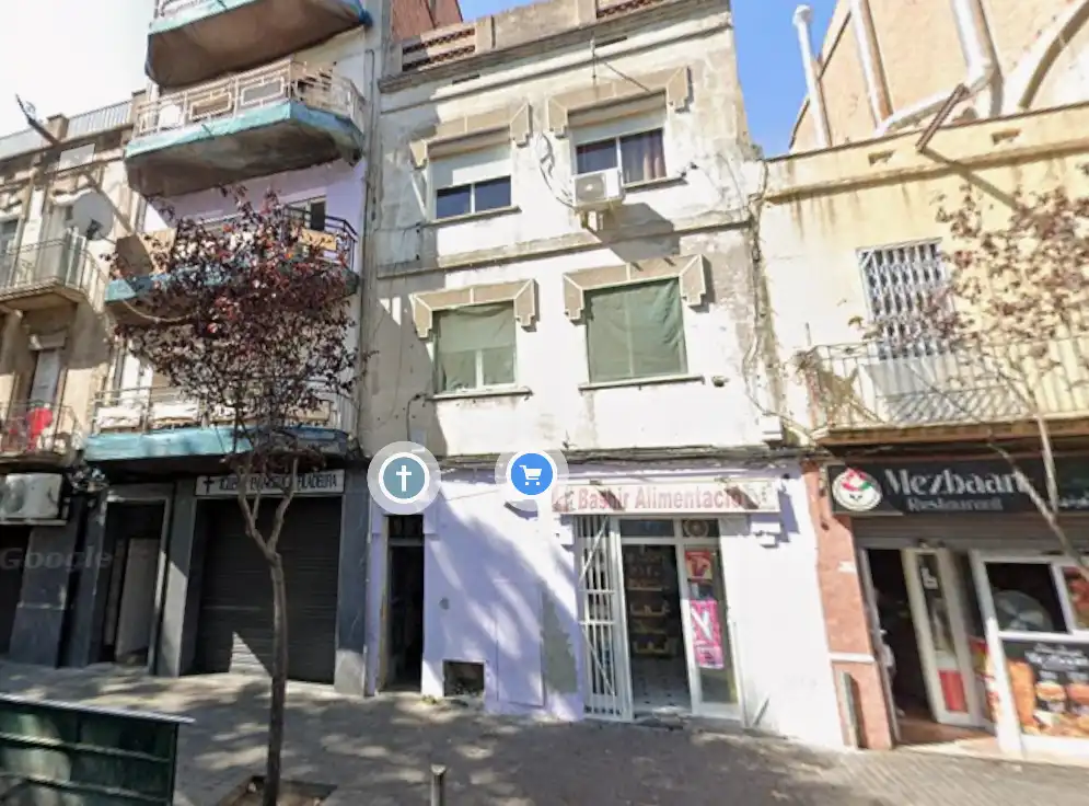 Vista exterior de Pis en venda en Badalona