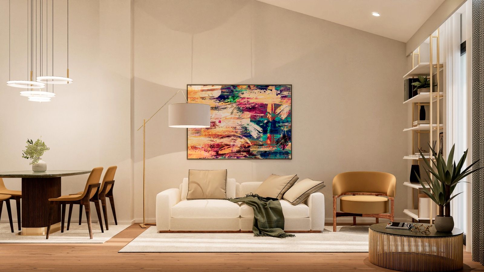 Living room of Flat for sale in Alegia  with Heating, Furnished and Oven