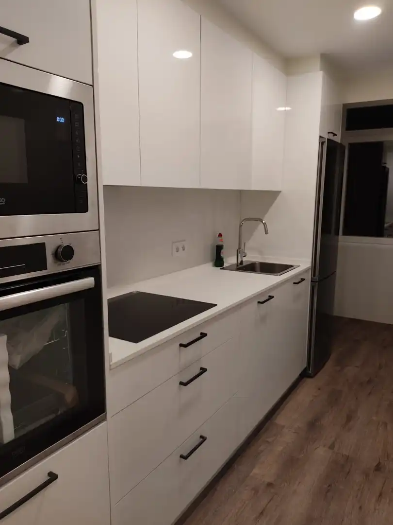 Kitchen of Flat for rent in Santiago de Compostela   with Furnished