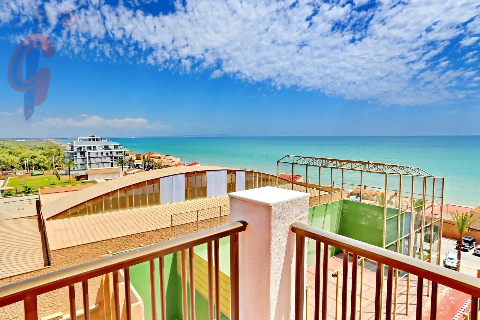 Terrasse von Wohnung zum Verkauf in Guardamar del Segura mit Terrasse, Abstellraum und Möbliert