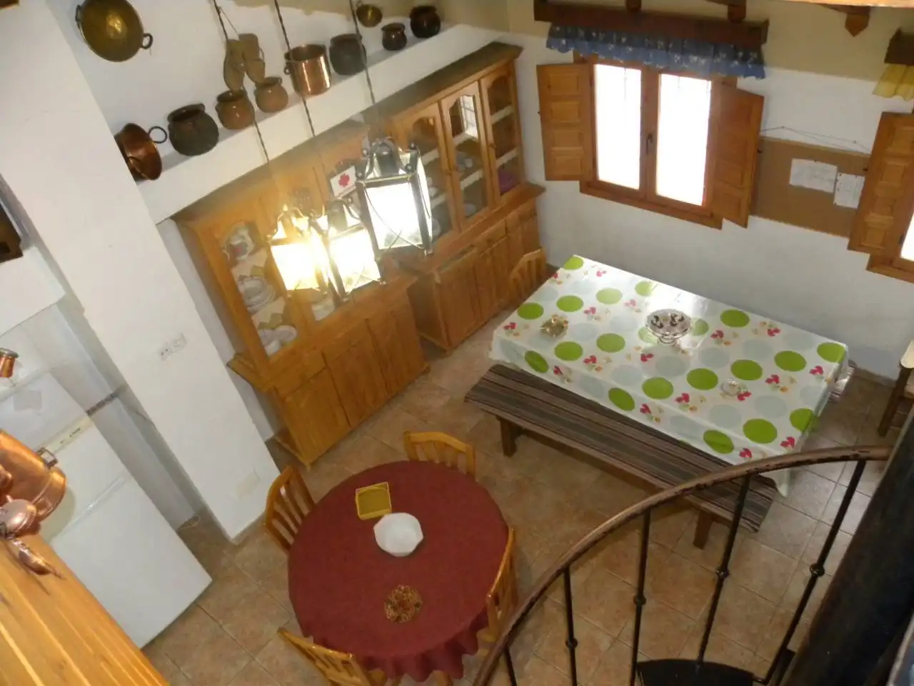 Menjador de Finca rústica en venda en Moratalla amb Aire condicionat, Calefacció i Jardí privat