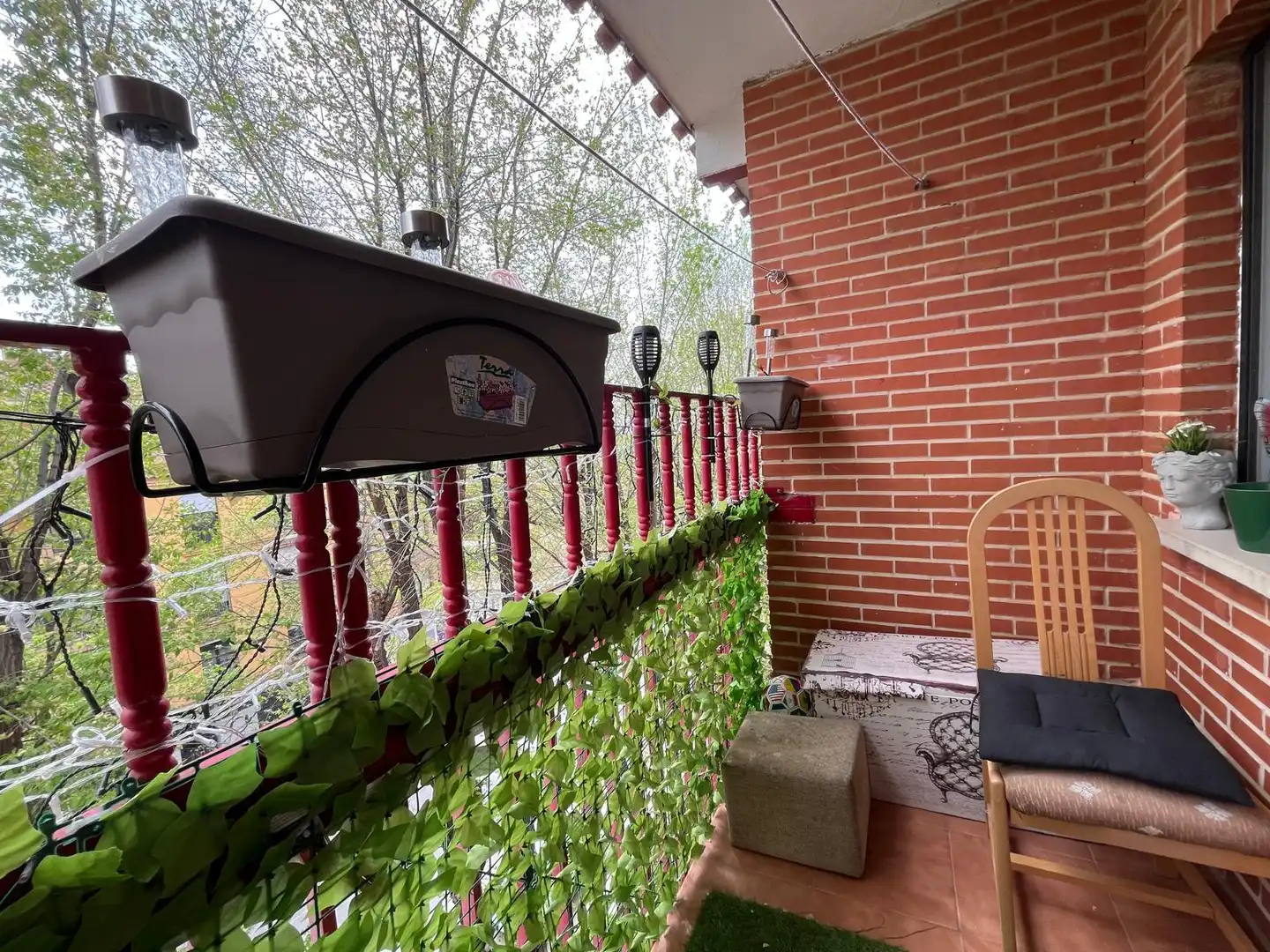 Terrasse von Wohnung zum Verkauf in Tomelloso mit Heizung, Terrasse und Schwimmbad