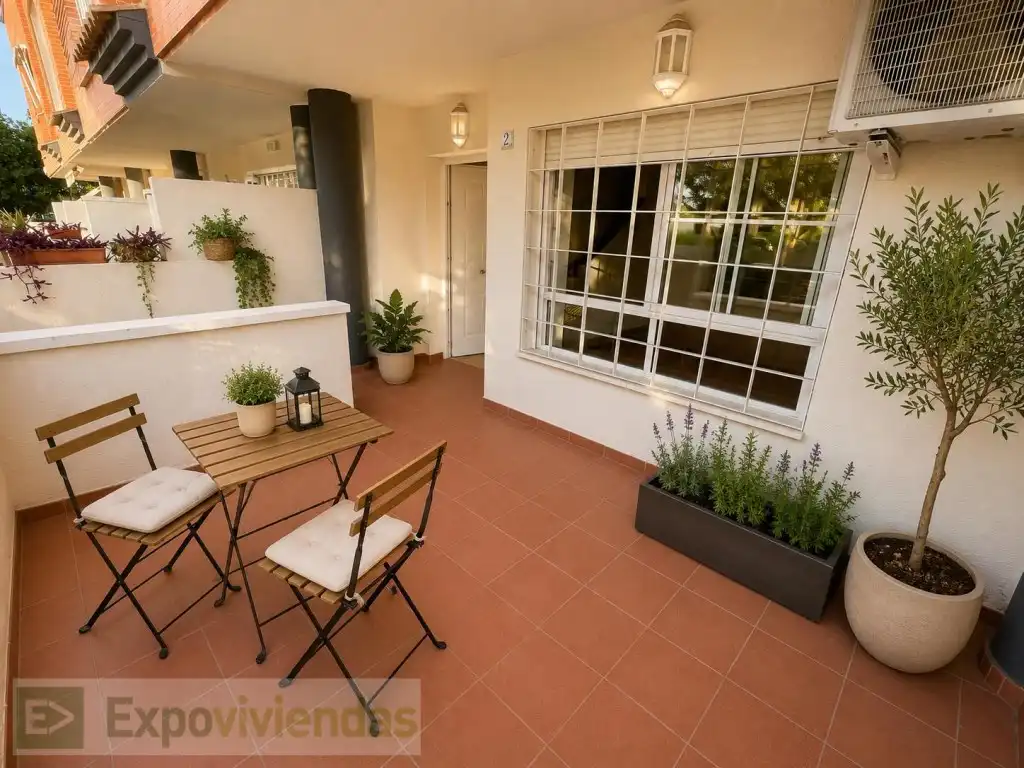 Terraza de Dúplex en venta en Murcia
