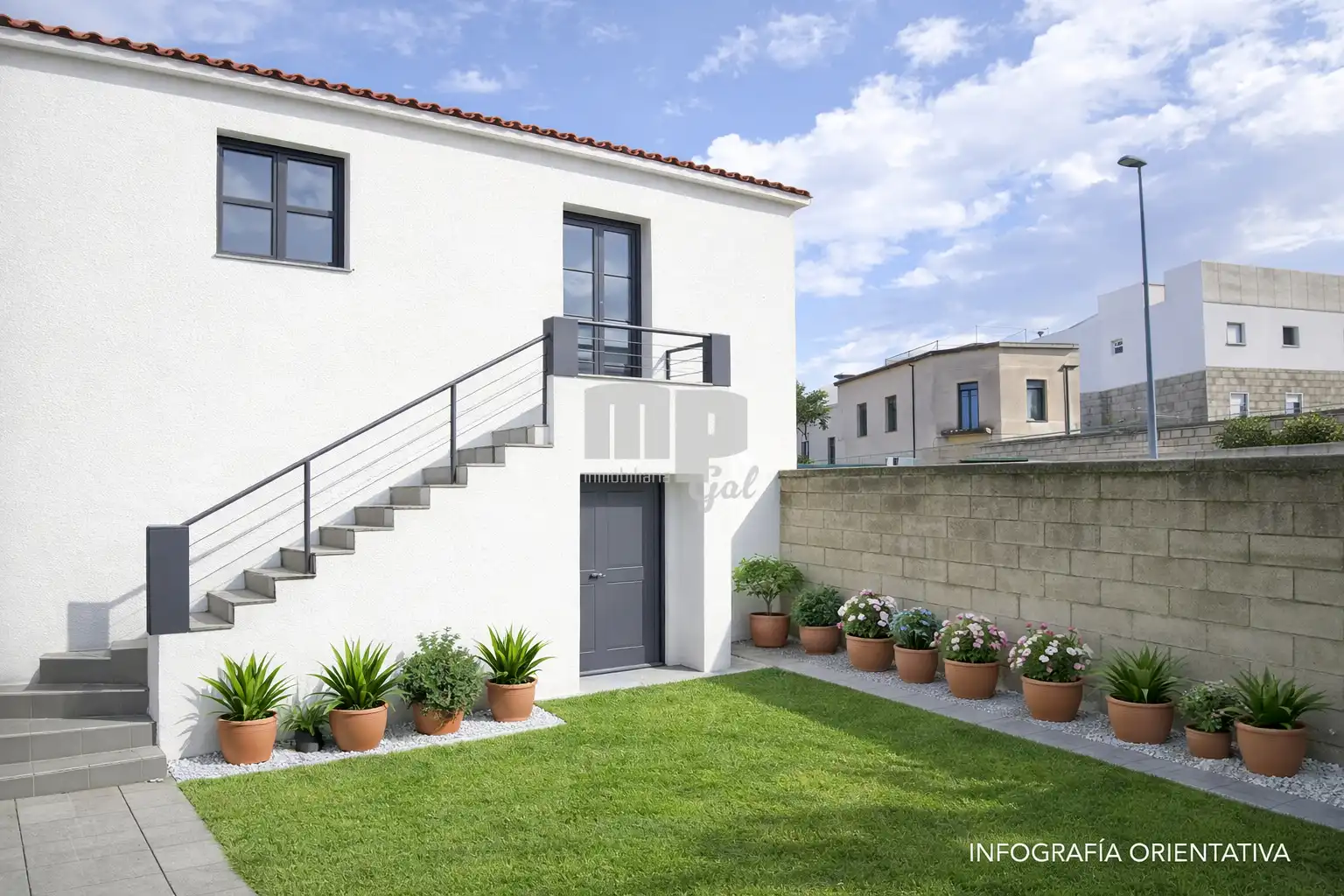 Exterior view of Houses for sale in Vigo 