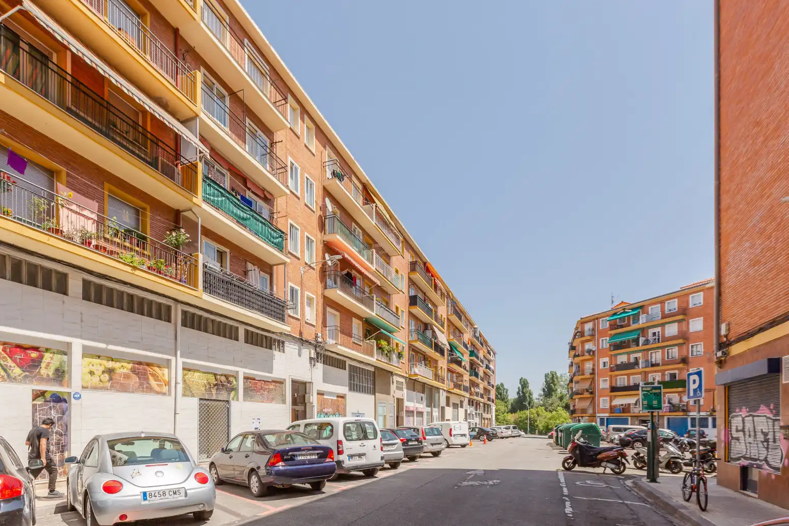 Vista exterior de Piso en venta en  Pamplona / Iruña con Calefacción y Terraza
