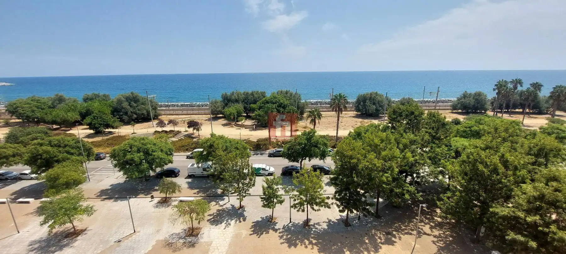 Außenansicht von Wohnung zur Miete in Mataró mit Klimaanlage, Heizung und Parkett