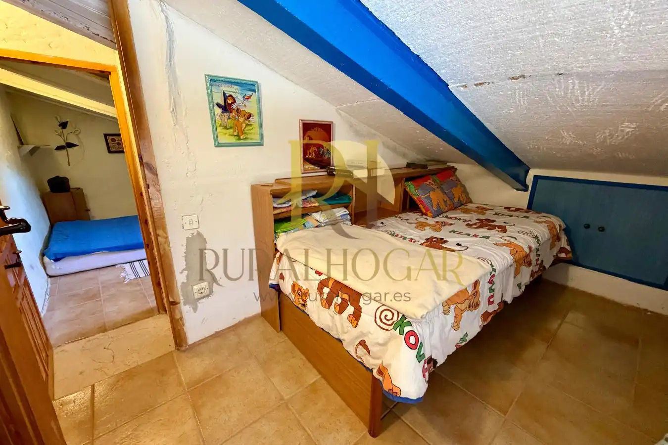 Habitación de Casa o chalet en venta en Tierzo con Trastero y Amueblado