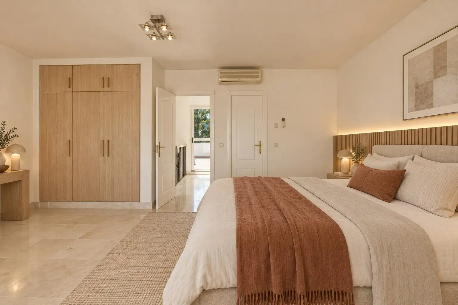 Bedroom of Detached homes for sale in Marbella  with Air Conditioner, Heating and Private garden