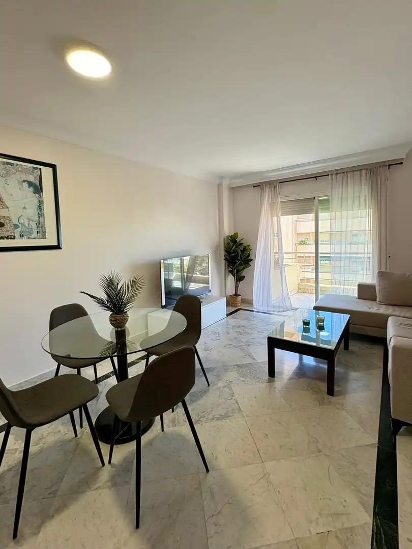 Wohnzimmer von Wohnung zum Verkauf in Marbella mit Terrasse, Balkon und Gemeinschaftspool