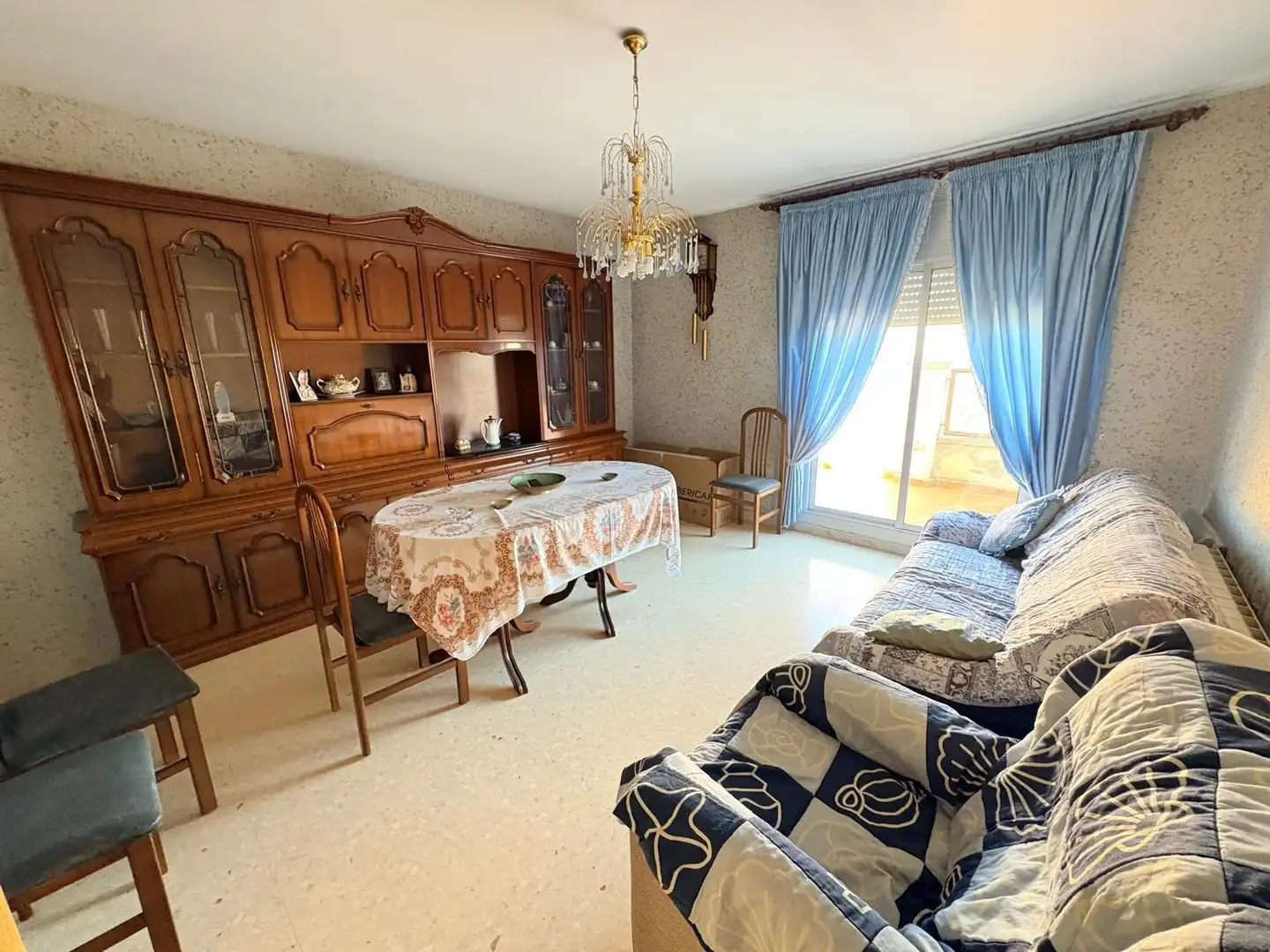 Sala de estar de Casa o chalet en venta en Òdena con Calefacción, Terraza y Amueblado