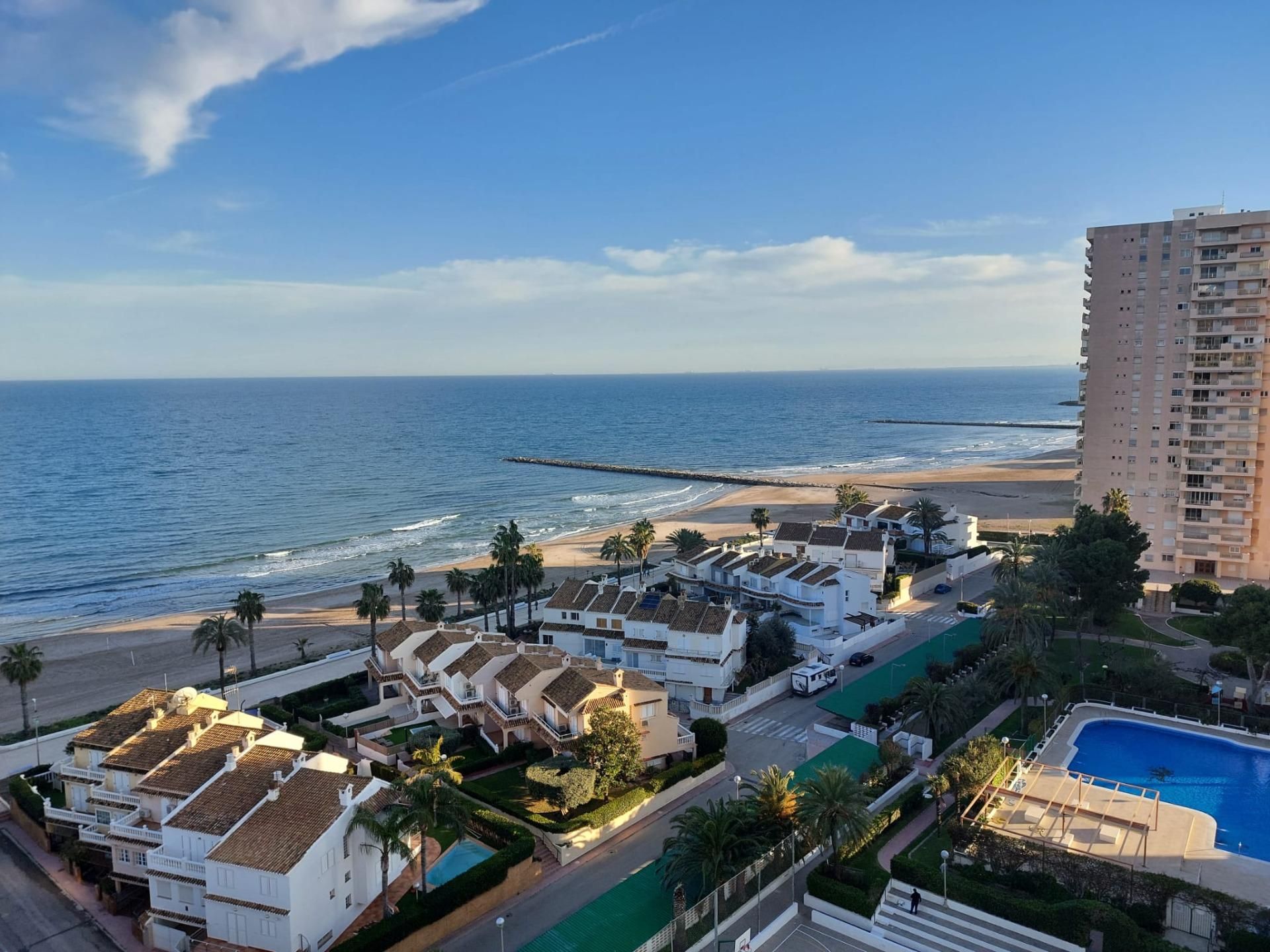 Exterior view of Flat for rent in El Puig de Santa Maria  with Air Conditioner, Private garden and Terrace