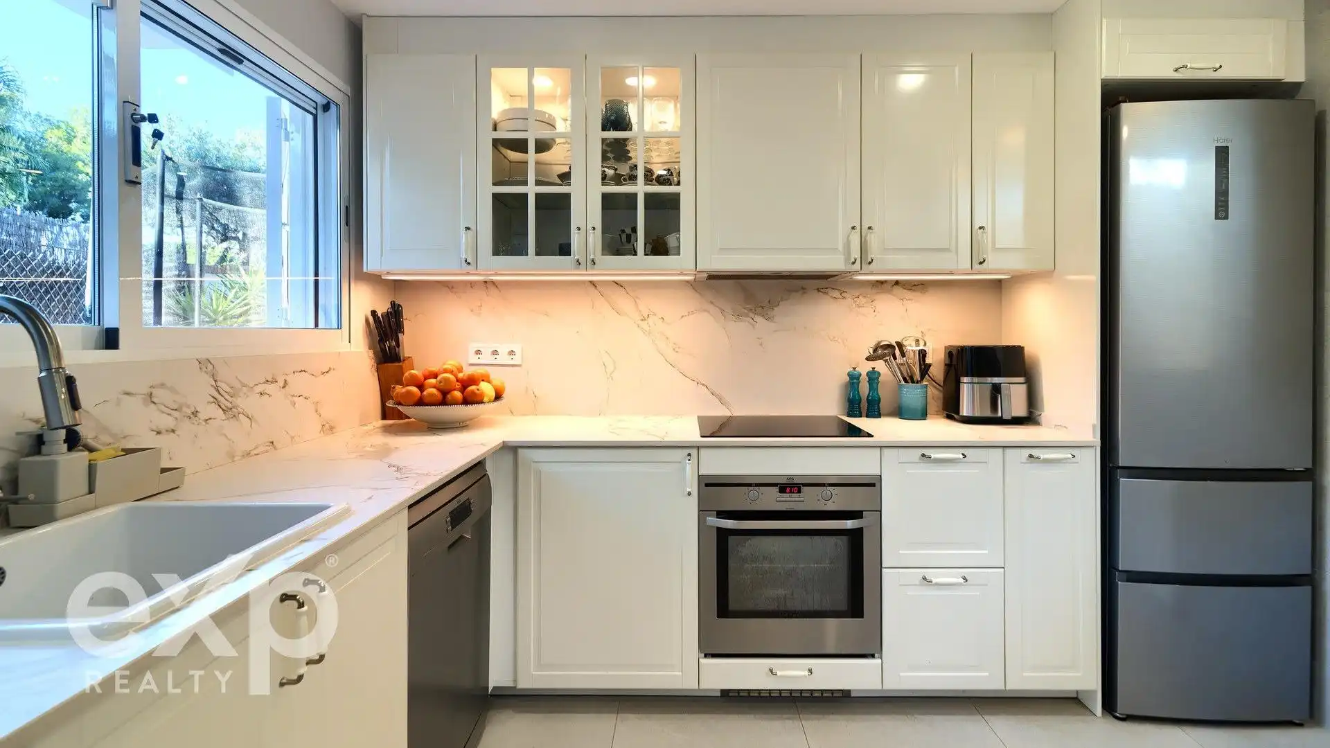 Cocina de Casa o chalet en venta en Godella con Aire acondicionado, Calefacción y Jardín privado
