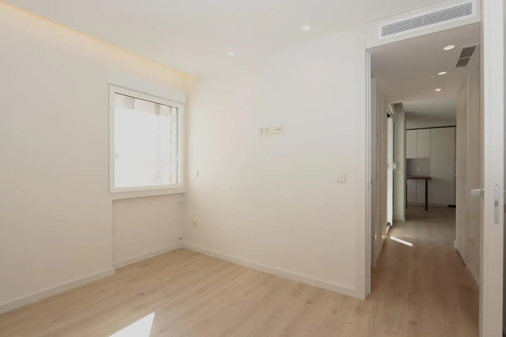 Schlafzimmer von Dachboden zum Verkauf in Cartagena mit Klimaanlage, Heizung und Parkett