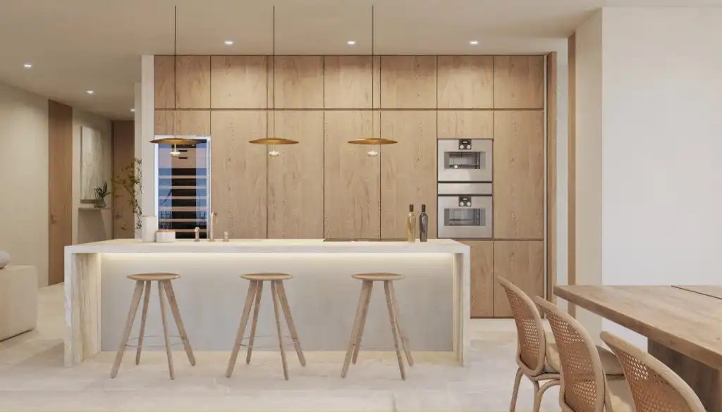 Kitchen of Attic for sale in  Palma de Mallorca  with Air Conditioner, Heating and Terrace