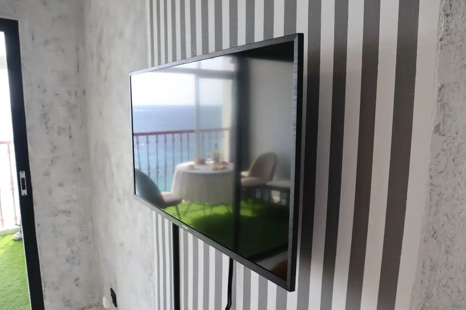 Sala d'estar de Apartament en venda en Benidorm amb Aire condicionat, Terrassa i Moblat