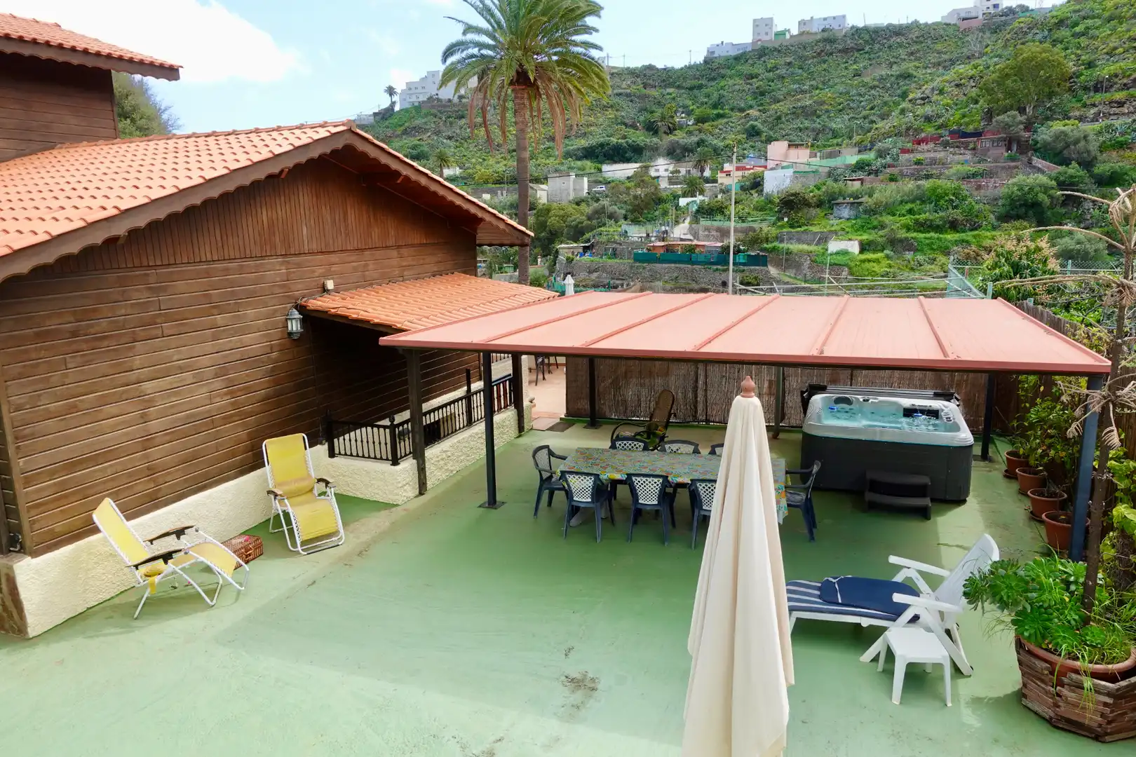 Terraza de Casa o chalet en venta en Telde con Jardín privado, Terraza y Amueblado