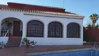 Exterior view of House or chalet for sale in Málaga Capital  with Private garden, Terrace and Swimming Pool