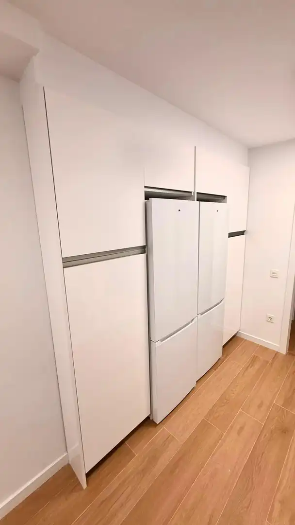 Cuina de Estudi de lloguer en Málaga amb Aire condicionat, Calefacció i Parquet