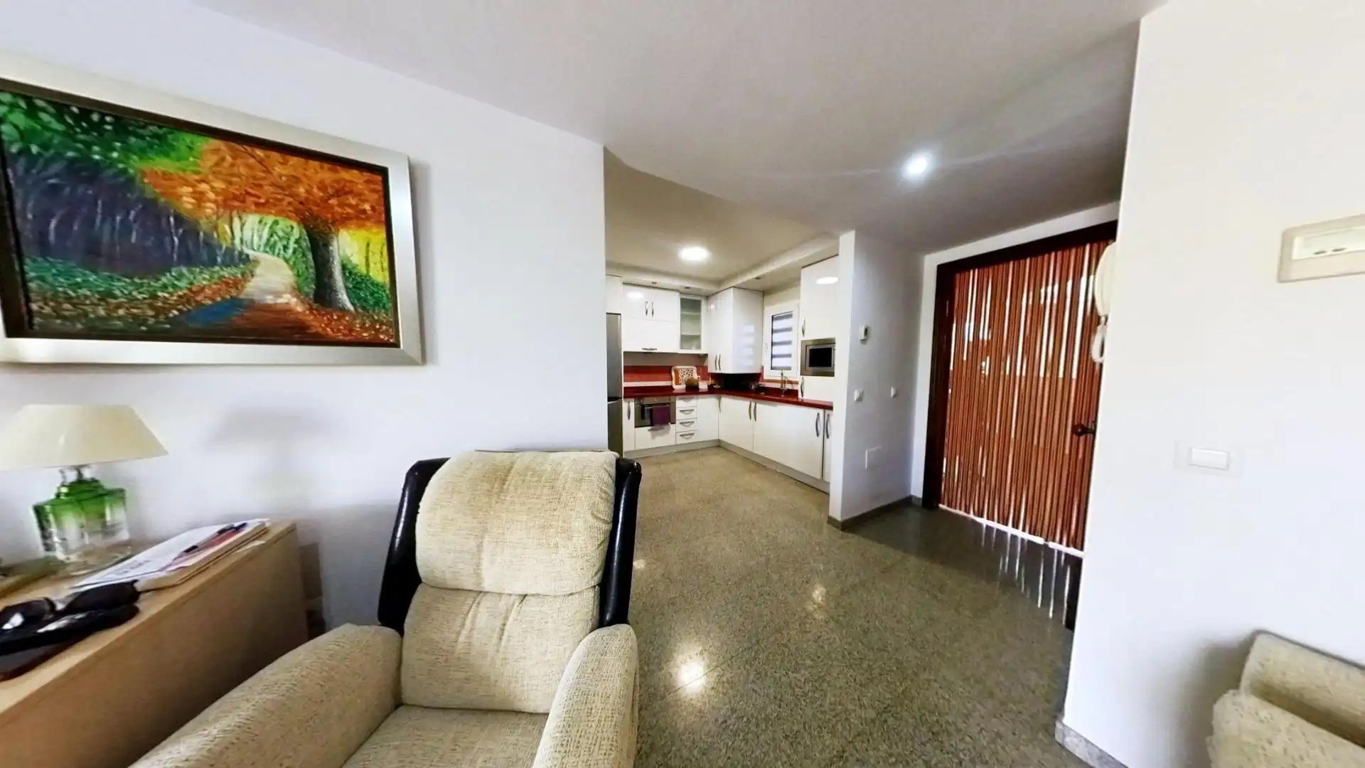Kitchen of Flat for sale in Lújar  with Air Conditioner, Terrace and Balcony