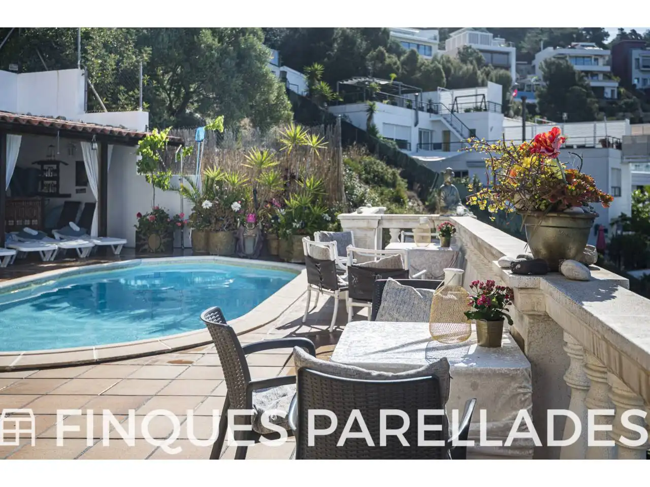 Terrace of Houses for sale in Sitges  with Terrace and Swimming Pool