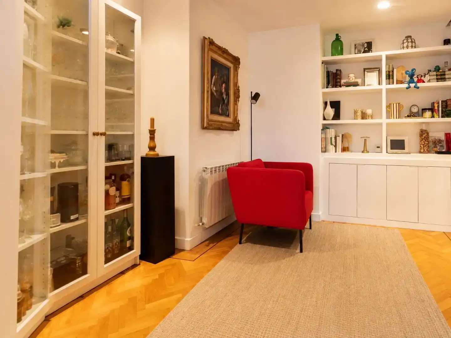 Sala de estar de Dúplex en venta en Boadilla del Monte con Aire acondicionado y Piscina