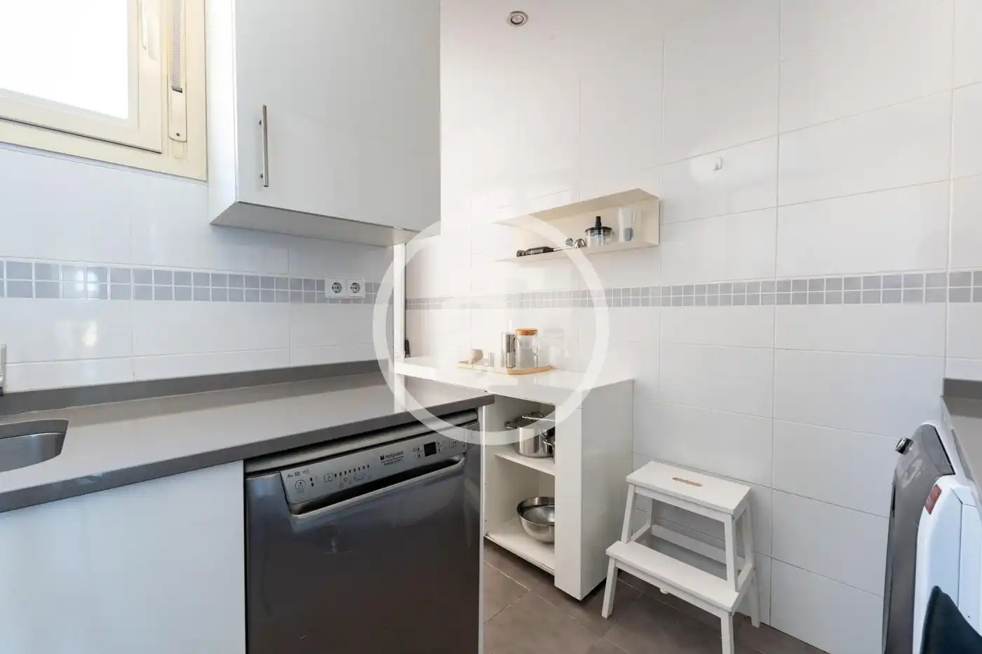 Cocina de Piso de alquiler en Madrid con Aire acondicionado, Calefacción y Amueblado