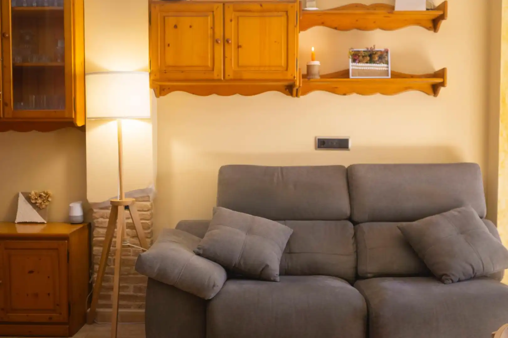 Sala de estar de Casa o chalet en venta en Bocairent con Terraza y Balcón