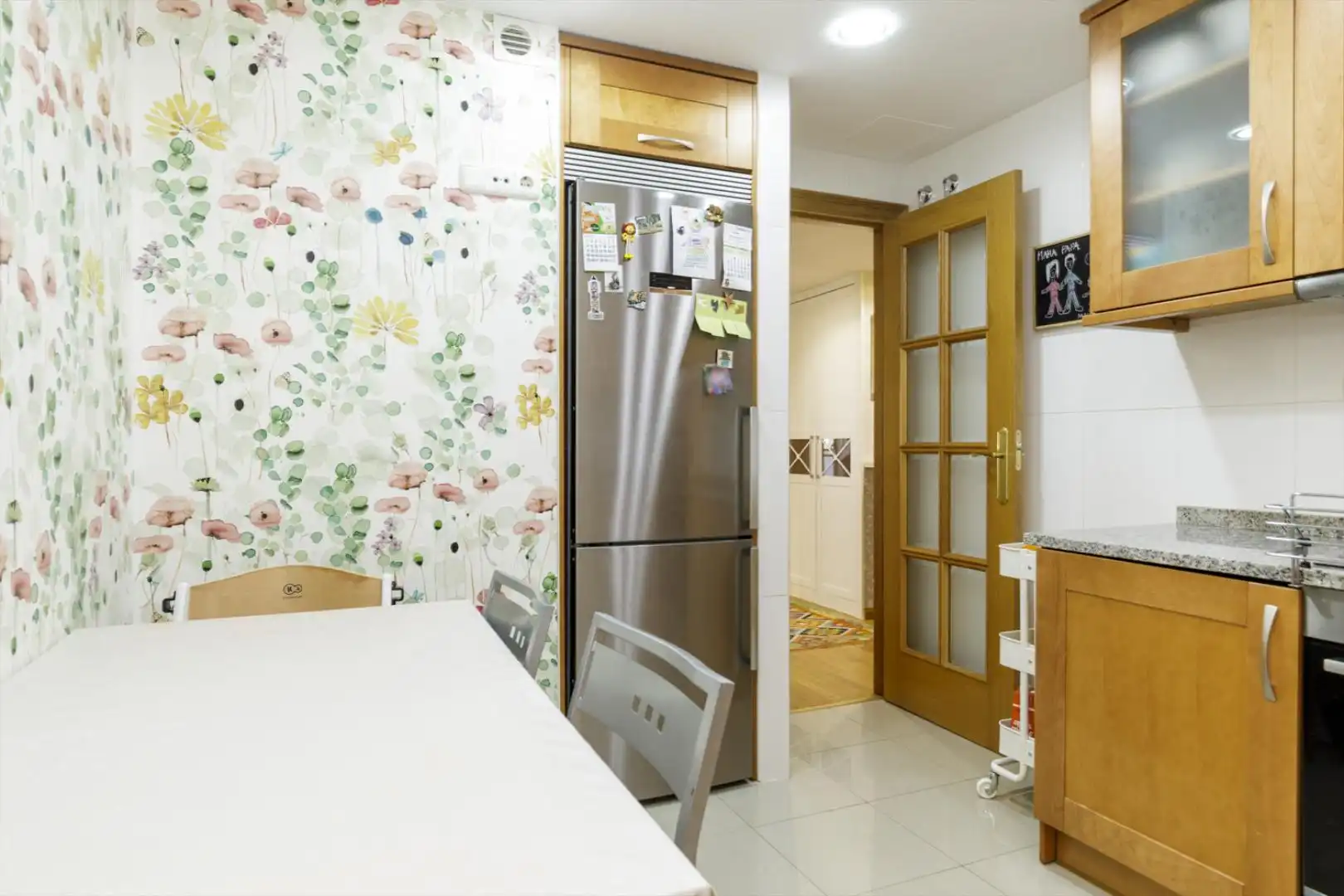 Kitchen of Flat for sale in Zaragoza  with Terrace, Storage room and Swimming Pool