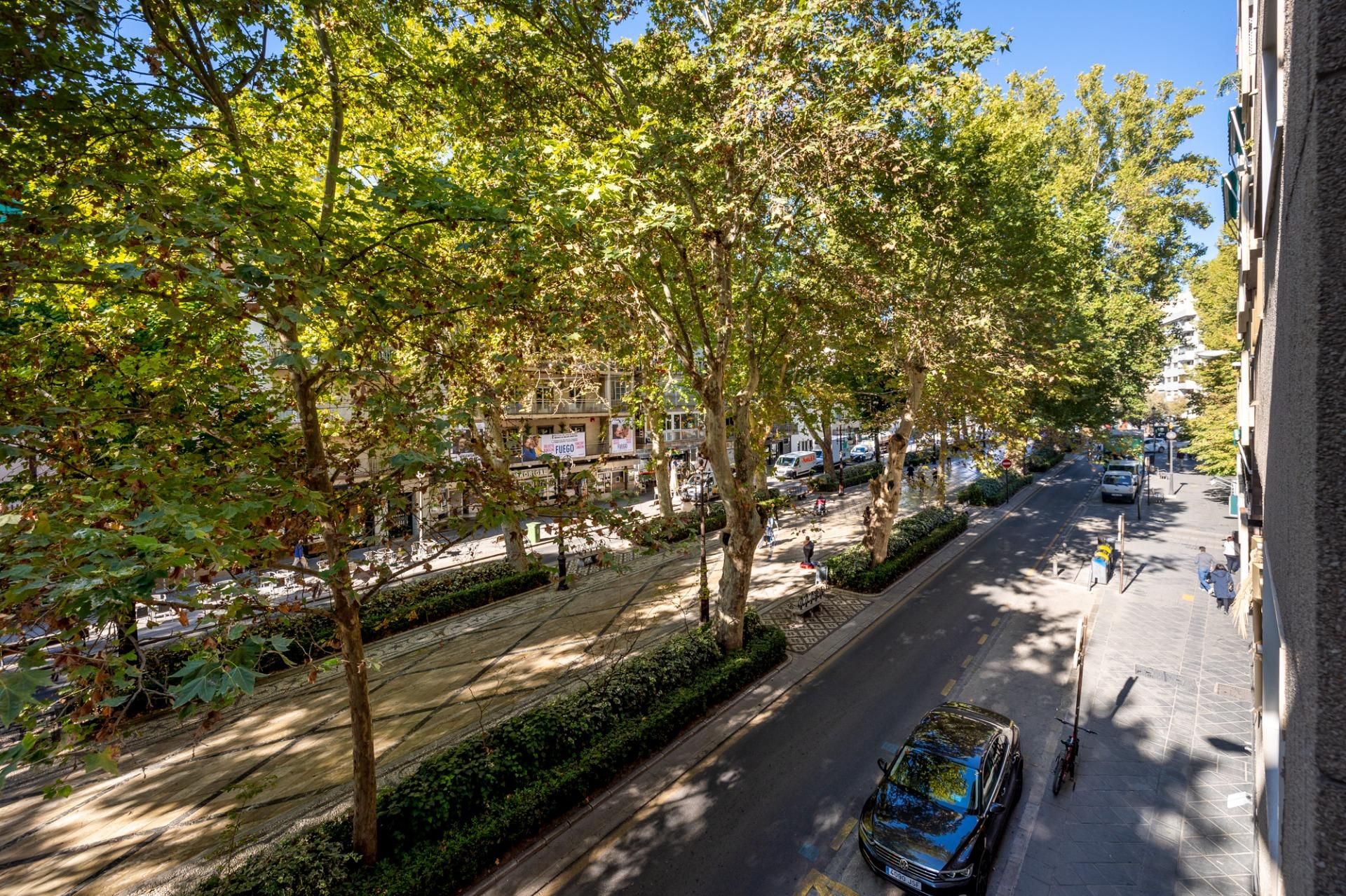 Exterior view of Flat for sale in  Granada Capital  with Heating, Terrace and Storage room