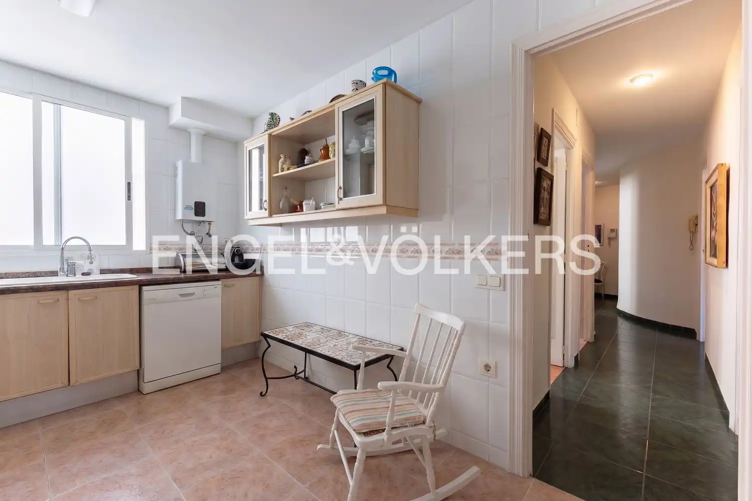 Cocina de Piso en venta en Valencia con Calefacción y Balcón
