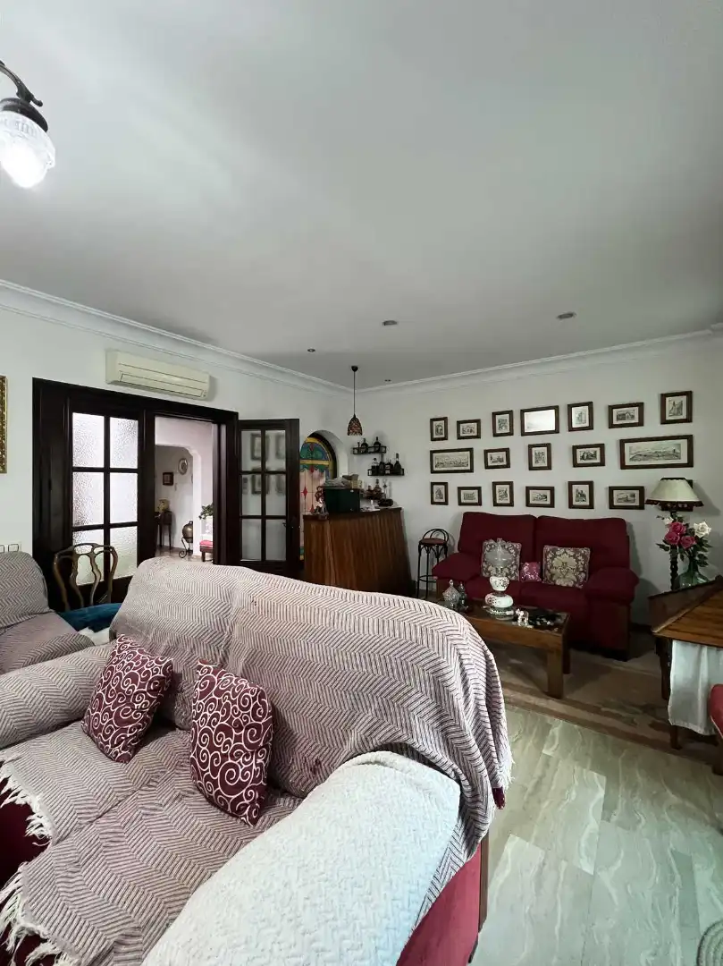 Living room of Houses for sale in Estepa  with Air Conditioner, Terrace and Storage room