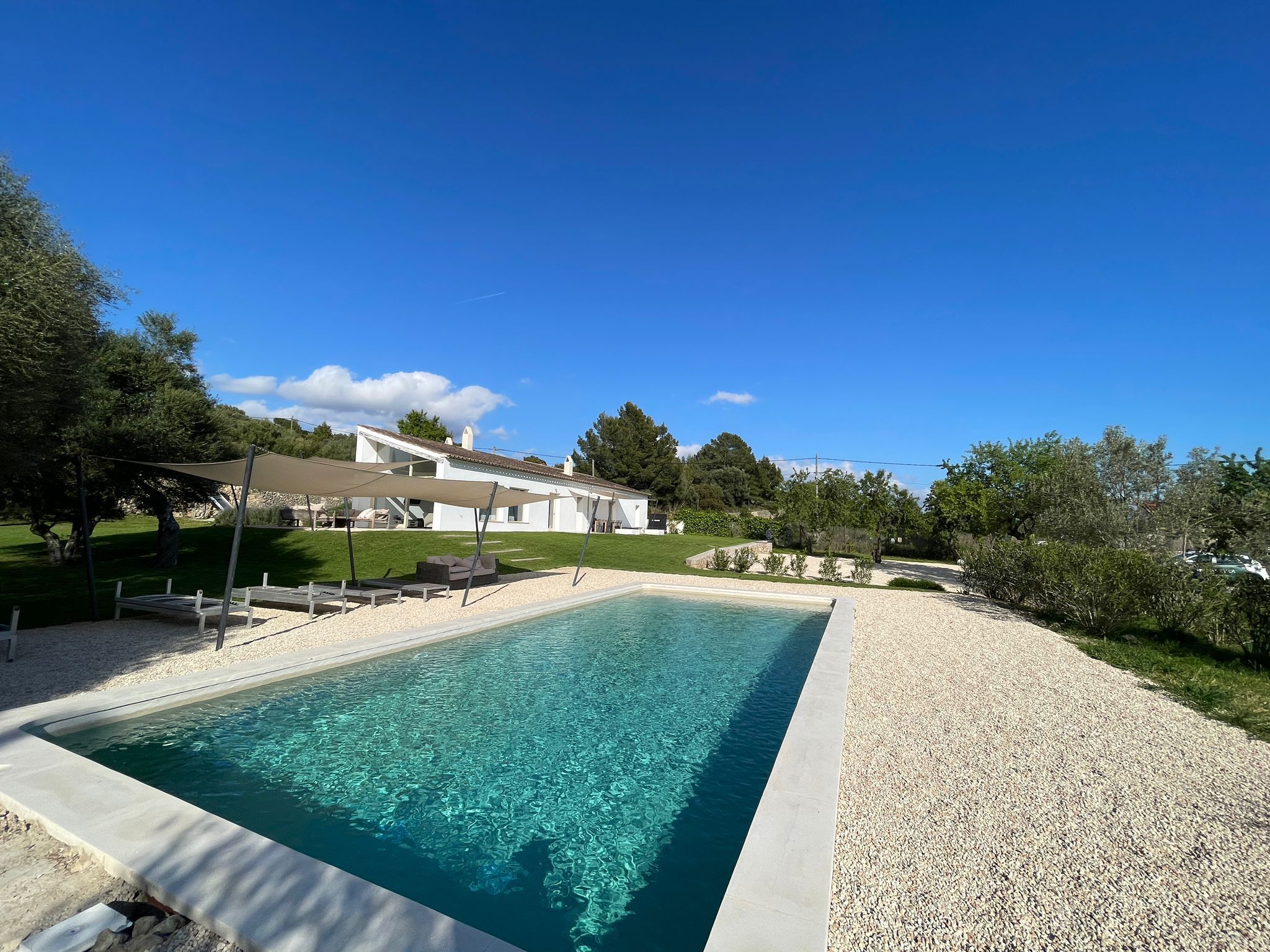 Swimming pool of Country house to rent in  Palma de Mallorca  with Air Conditioner, Swimming Pool and Furnished