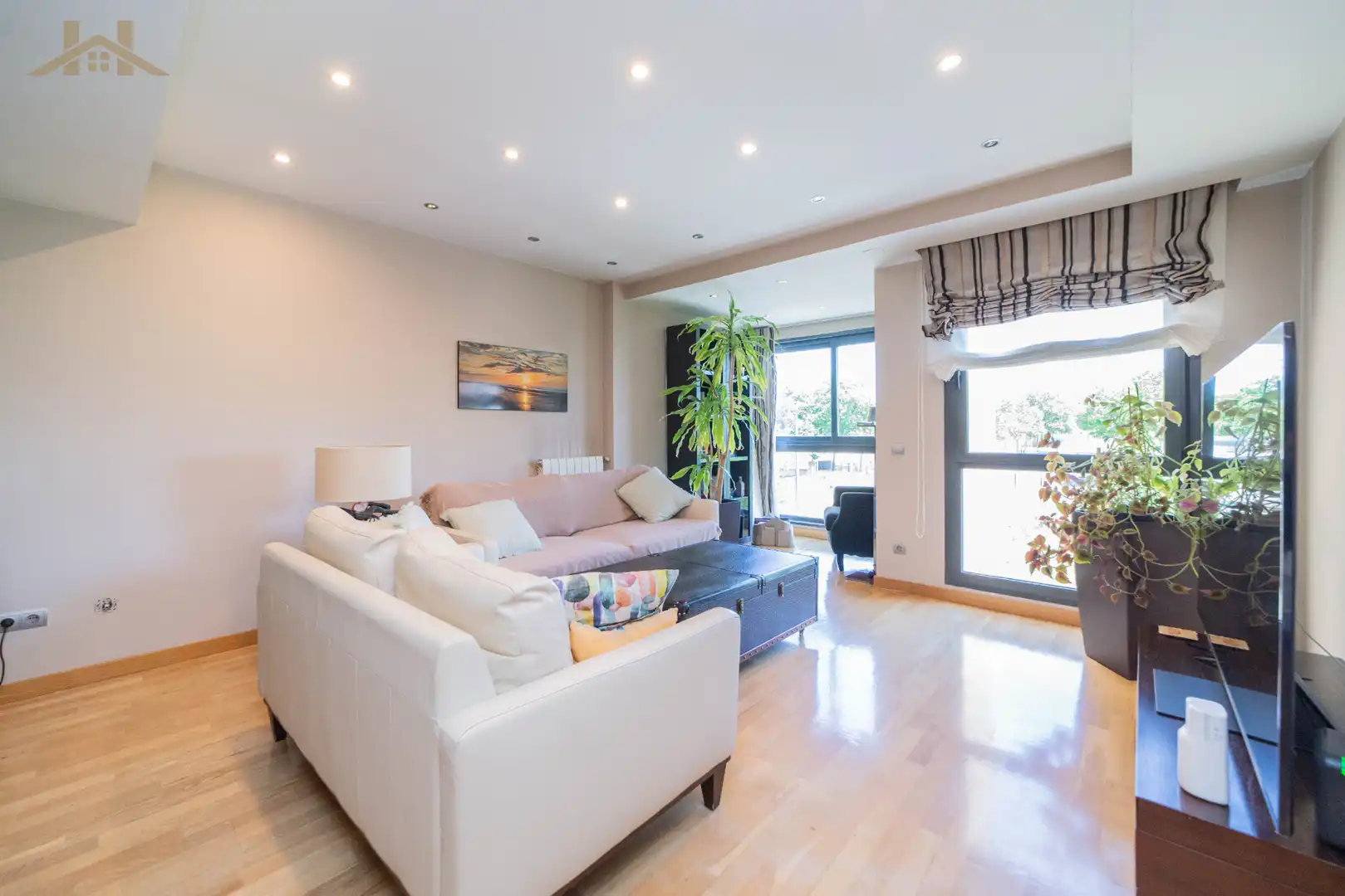 Sala de estar de Piso en venta en Las Rozas de Madrid