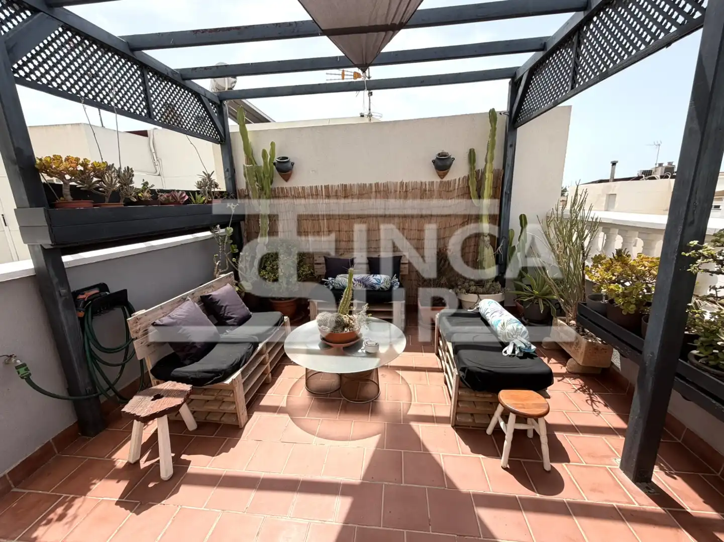 Terraza de Casa adosada en venta en Roquetas de Mar con Aire acondicionado, Calefacción y Terraza