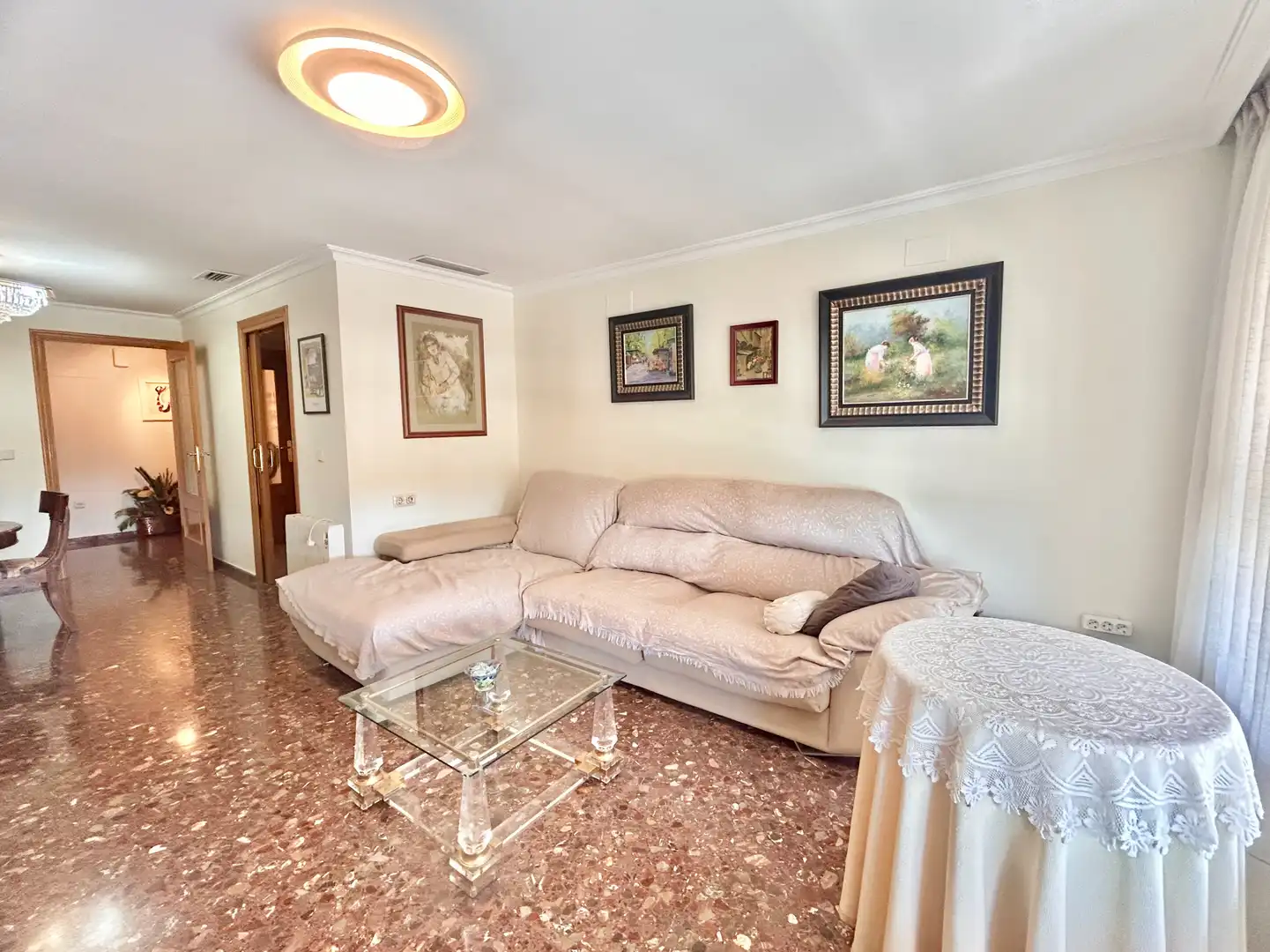 Sala d'estar de Pis en venda en Xirivella amb Aire condicionat