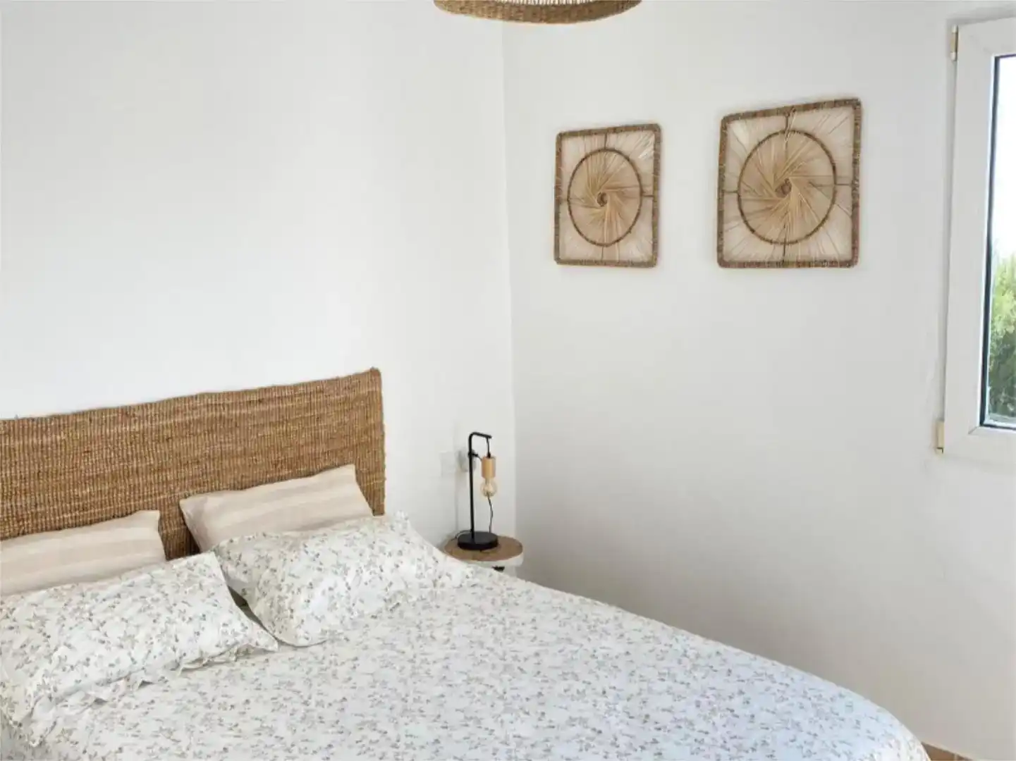 Schlafzimmer von Wohnung zur Miete in Jávea / Xàbia mit Klimaanlage, Privatgarten und Möbliert