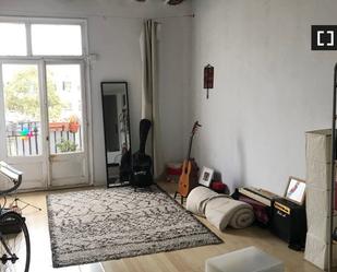 Living room of Flat to rent in  Barcelona Capital  with Air Conditioner, Heating and Furnished